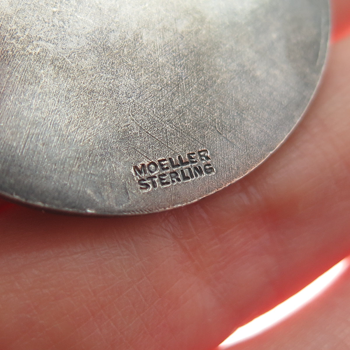 MOELLER Sterling Silver Antique 1920 General Excellence Public School 30 Pendant