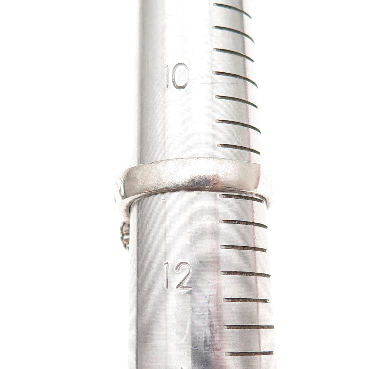 925 Sterling Silver Vintage Misfits Skeleton Skull Biker Ring Size 11.25