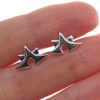 925 Sterling Silver Sunrise Stud Earrings