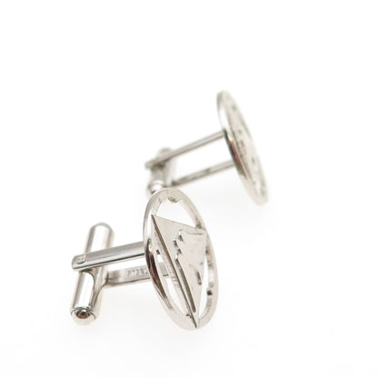 ANTAYA 925 Sterling Silver Vintage Holy Spirit Cufflinks