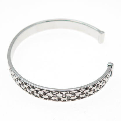 CHATEAU D'ARGENT 925 Sterling Vintage Italy Bismark Link Adjustable Bracelet 7"