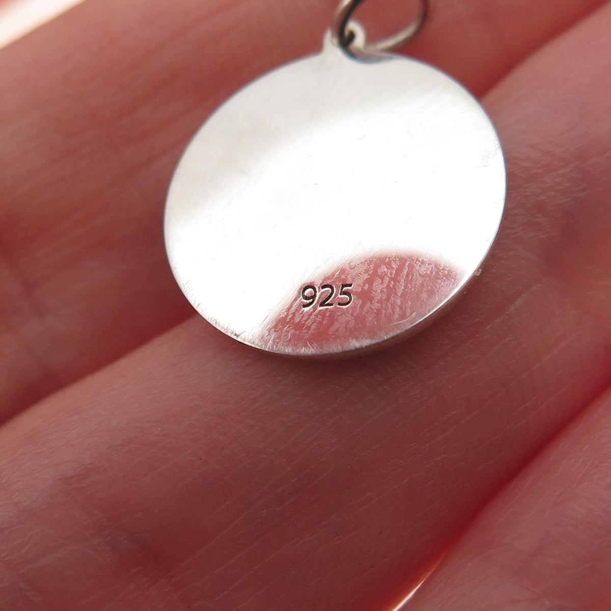 925 Sterling Silver Brown Enamel Cat & Dog Friendship Charm Pendant
