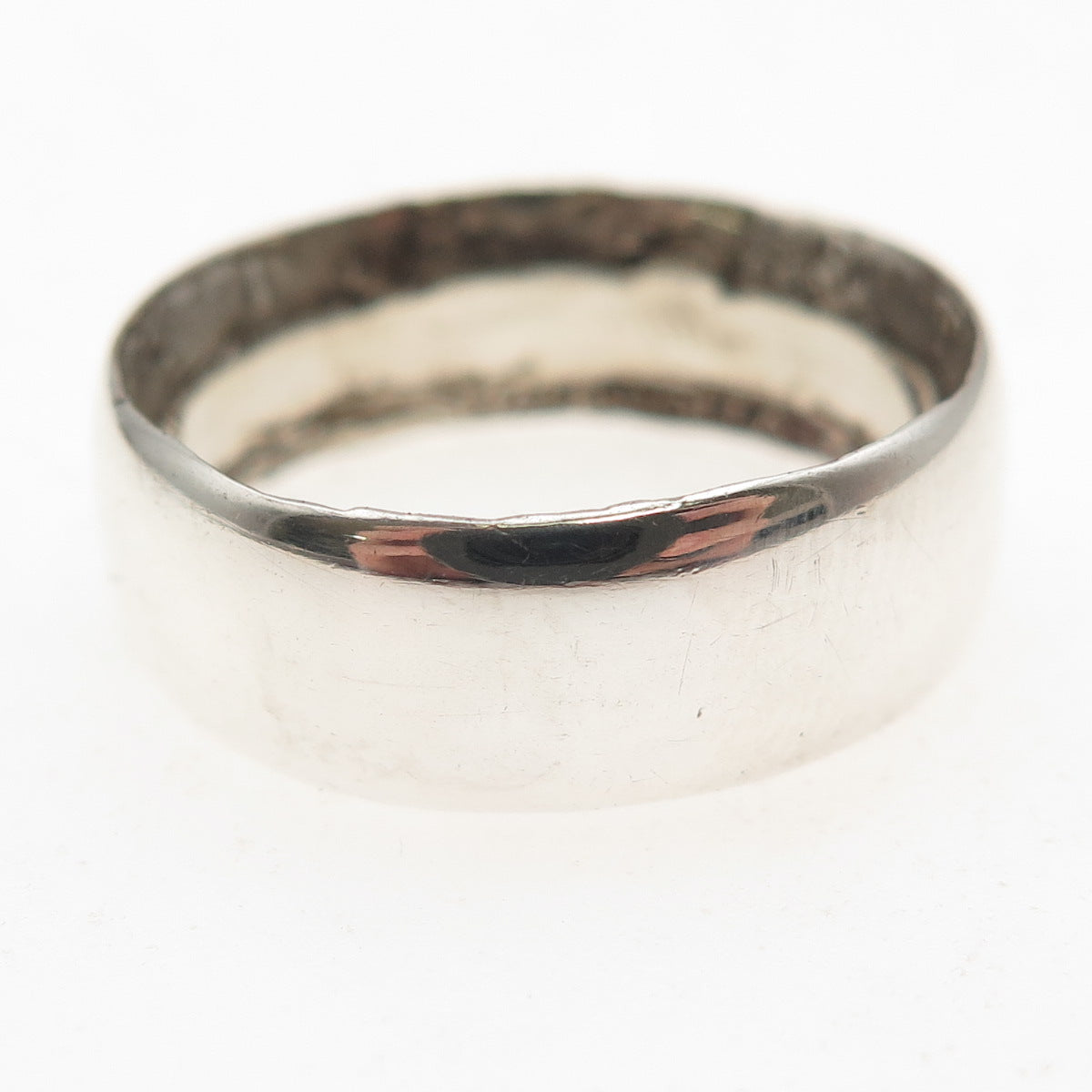900 Silver Antique 1946 US Walking Liberty Half Dollar Coin Band Ring Size 9.5