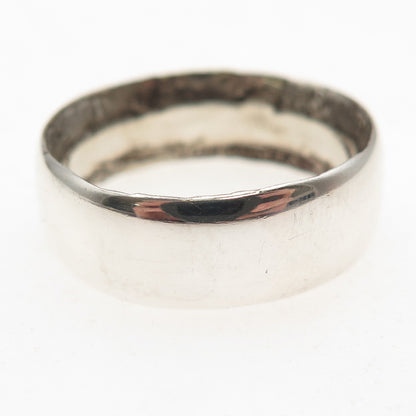 900 Silver Antique 1946 US Walking Liberty Half Dollar Coin Band Ring Size 9.5
