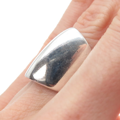 ROSS SIMONS 925 Sterling Silver Vintage Modernist Ring Size 5.25