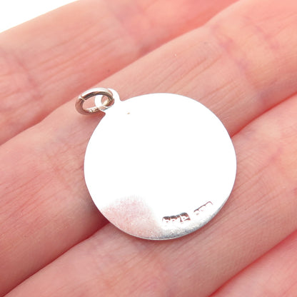 Payton Pepper & Sons Sterling Silver Vintage 1976 Sheffield Bermuda Mini Pendant