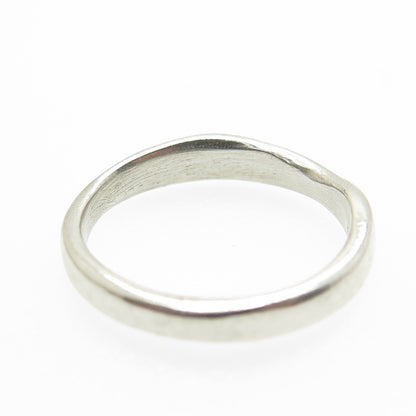 925 Sterling Silver Vintage "Gunnar" Scandinavian Name Ring Size 6.5