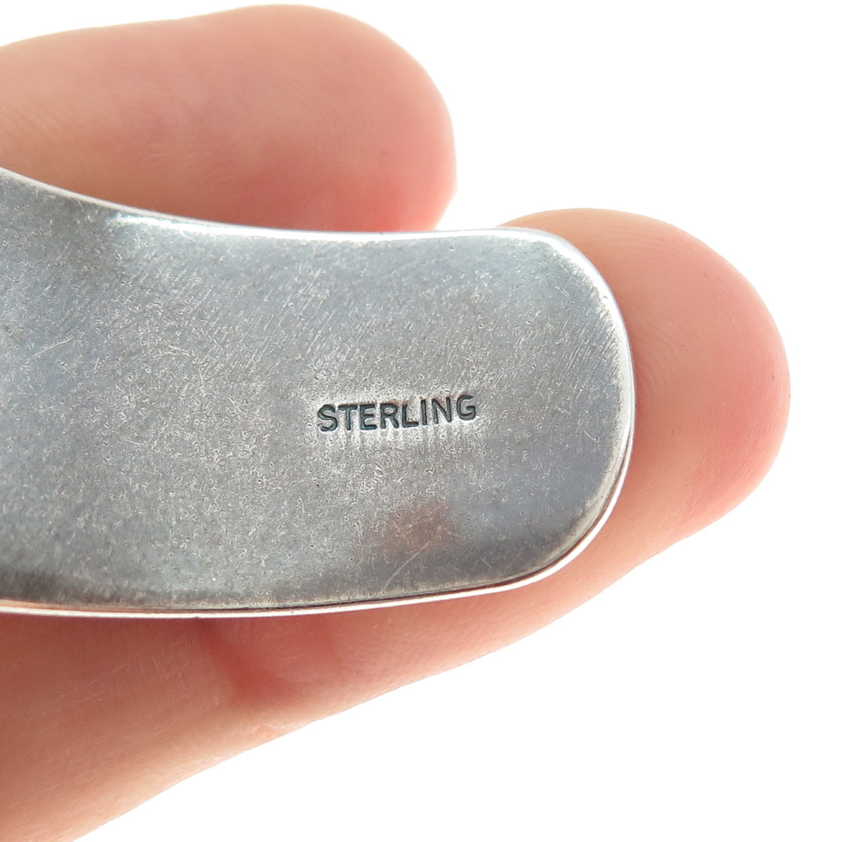 Old Pawn 925 Sterling Silver Vintage Adjustable Watch Band Tribal Bracelet 6.5"