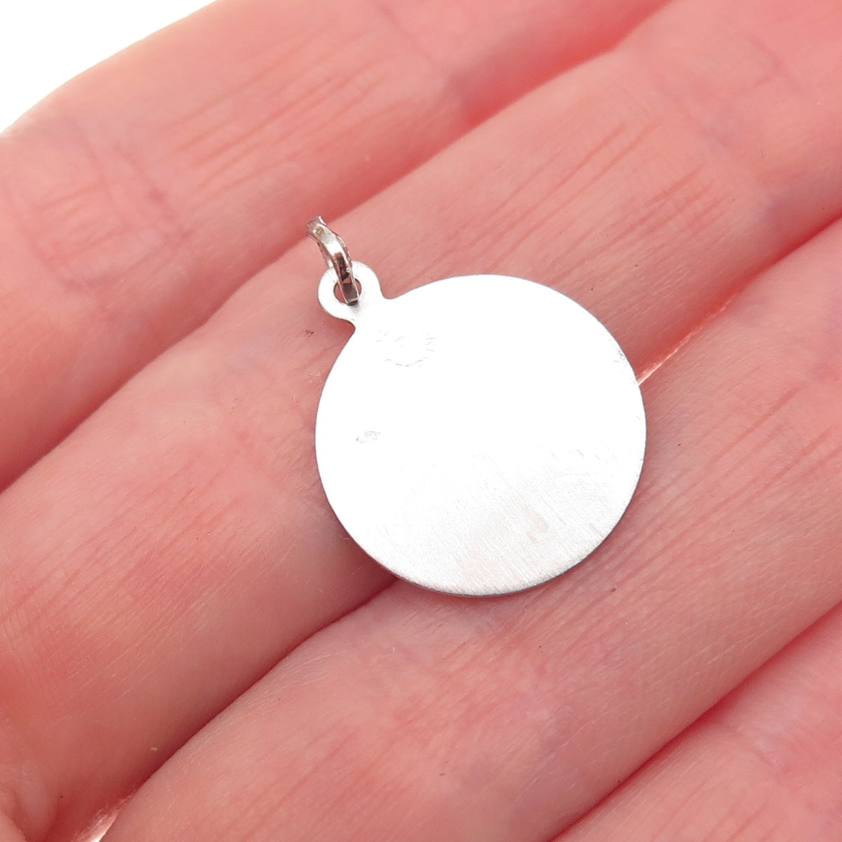 Beau 925 Sterling Silver Vintage Soccer Ball Mini Charm Pendant