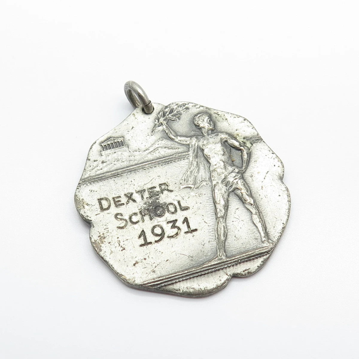 925 Sterling Silver Antique Dieges & Clust Dexter School 1931 Pendant