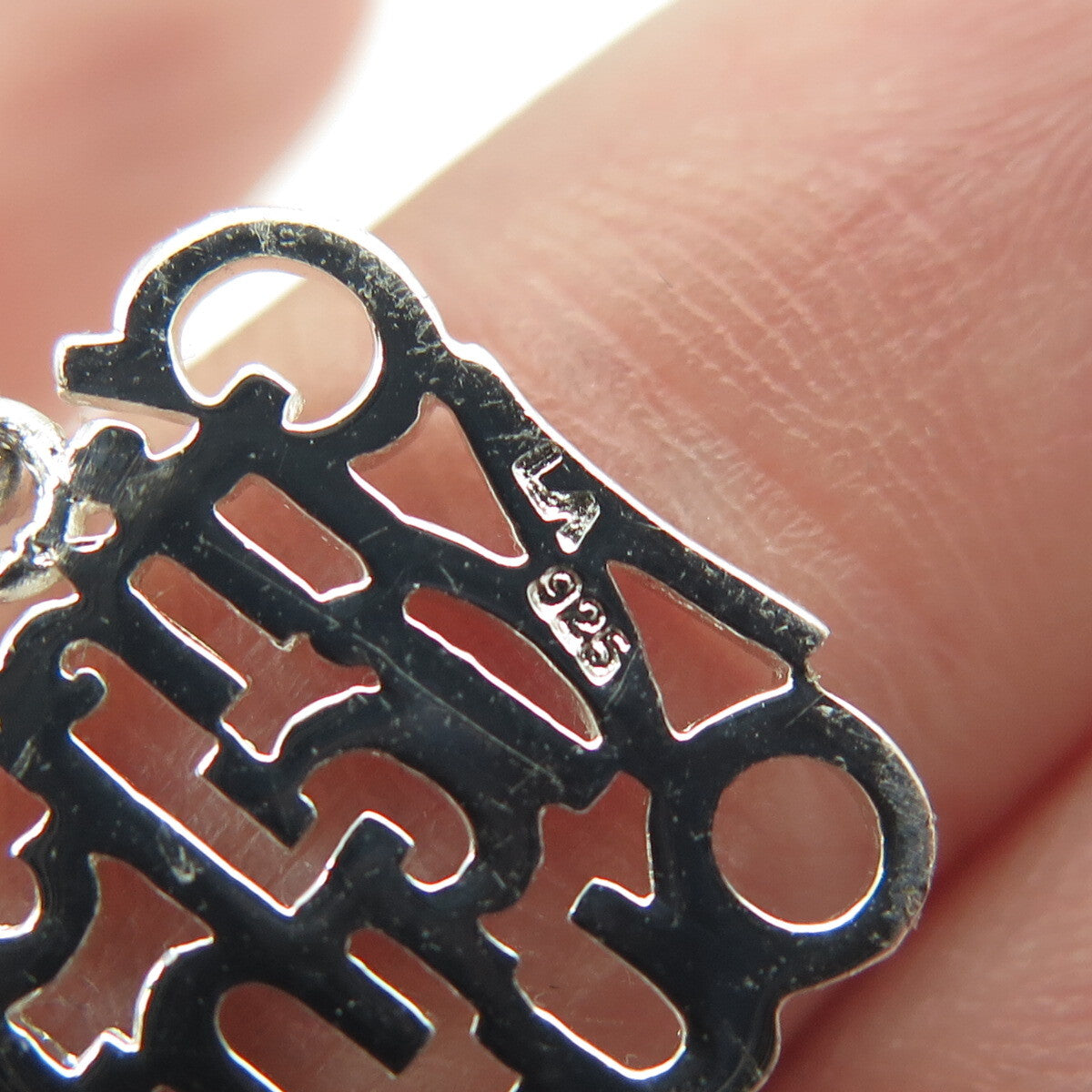 925 Sterling Silver "Girls Night Out!" Pendant