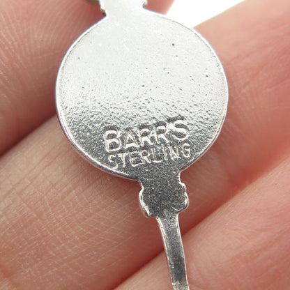 BARR'S 925 Sterling Silver Vintage Enamel Bensalem Township High School Pendant
