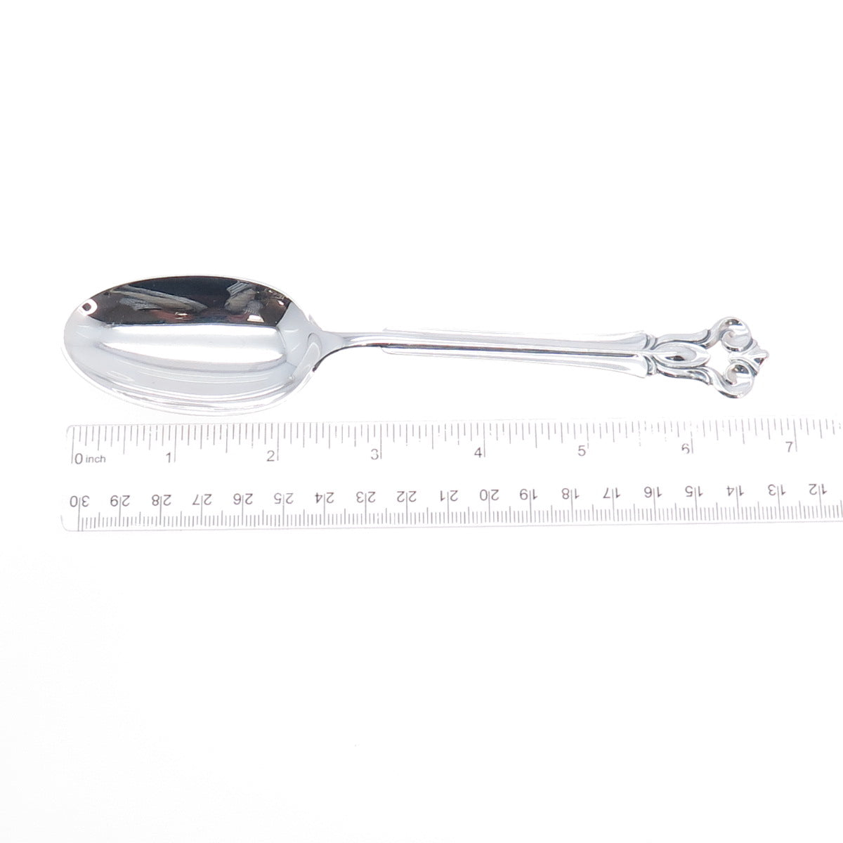 COHR 925 Sterling Silver Antique Denmark Monica Dessert / Soup Spoon