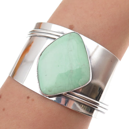 Jay King Desert Rose Sterling Silver Vintage Turquoise Adjustable Bracelet 6.75"