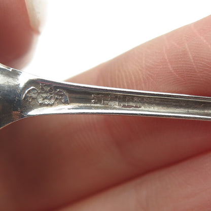 WEIDLICH 925 Sterling Silver Antique Art Deco WED2 Solid Piece Cream Ladle
