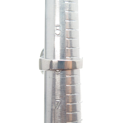 925 Sterling Silver Vintage Modernist Ring Size 6