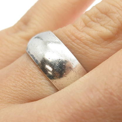 925 Sterling Silver Vintage Classic Band Ring Size 7.75