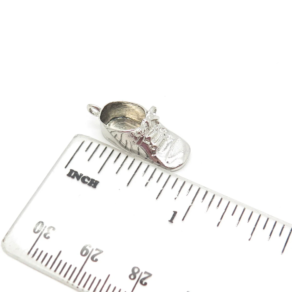 925 Sterling Silver Vintage Boot Shoe Charm Pendant
