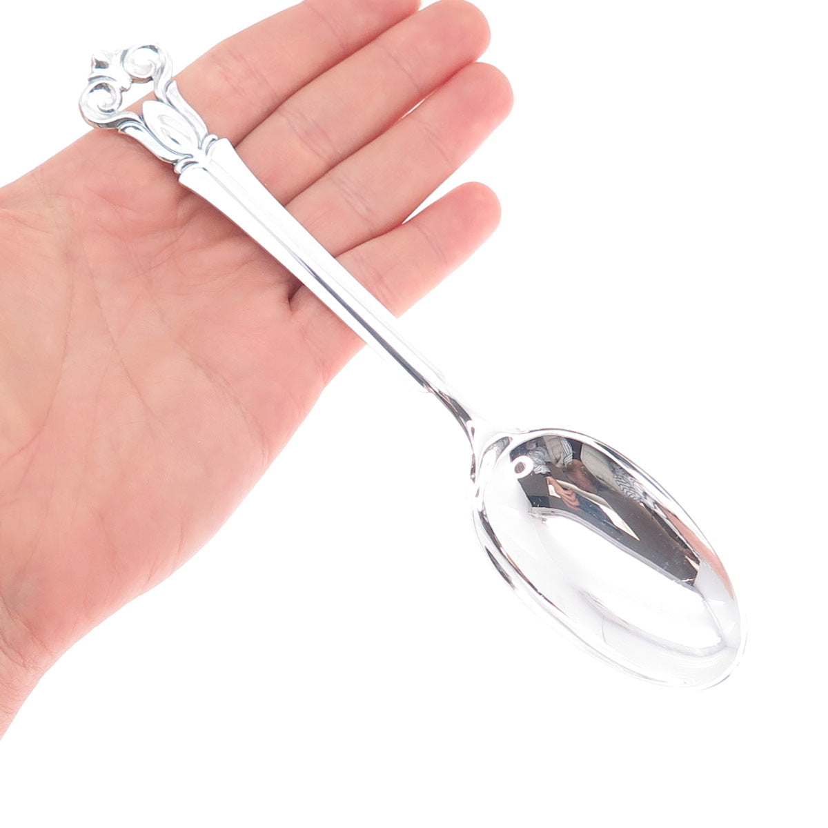 COHR 925 Sterling Silver Antique Denmark Monica Dessert / Soup Spoon