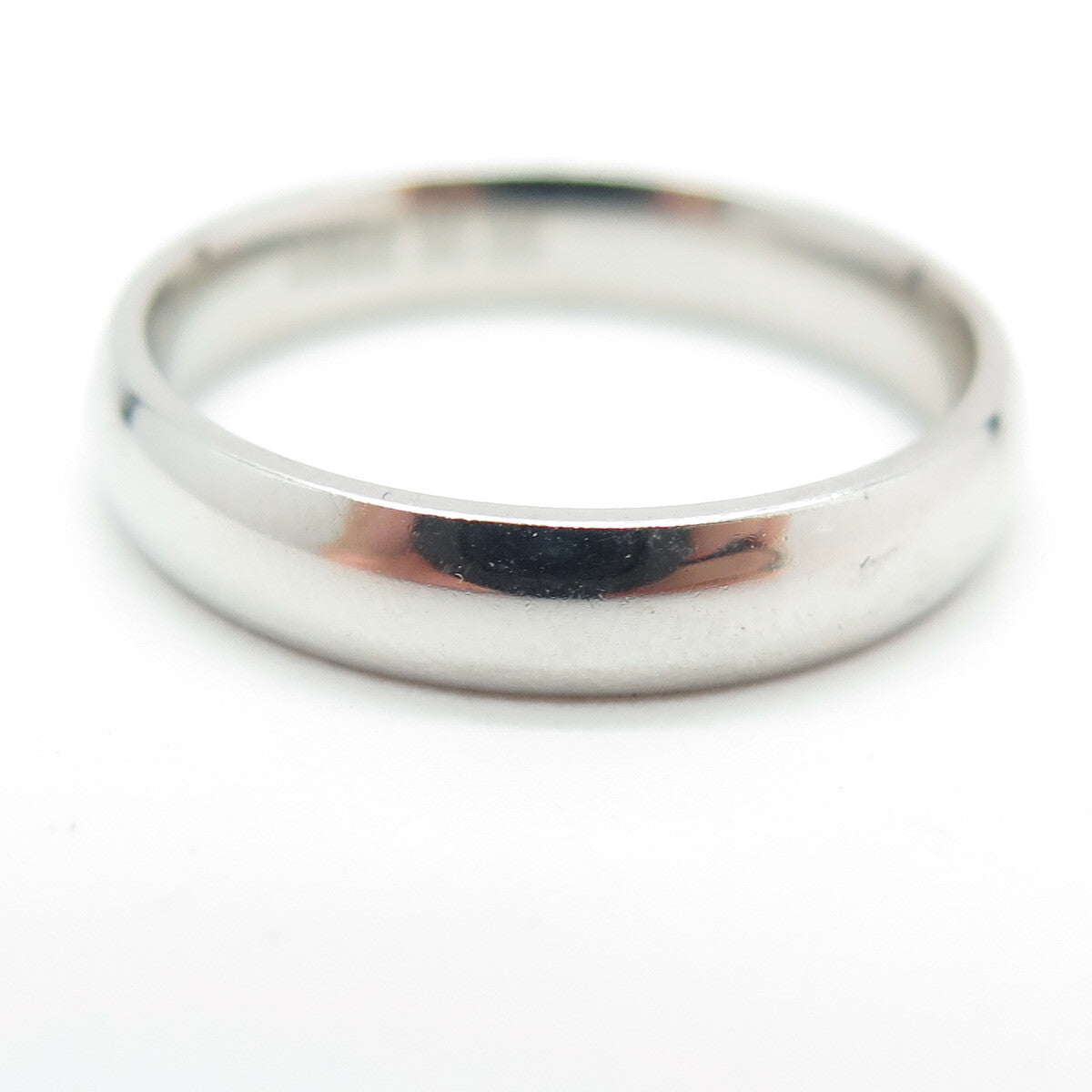 925 Sterling Silver Turkey Classic Band Ring Size 8.25