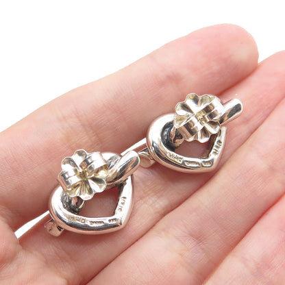 MMA Metropolitan Museum of Art 925 Sterling Silver Vintage Heart Knot Earrings