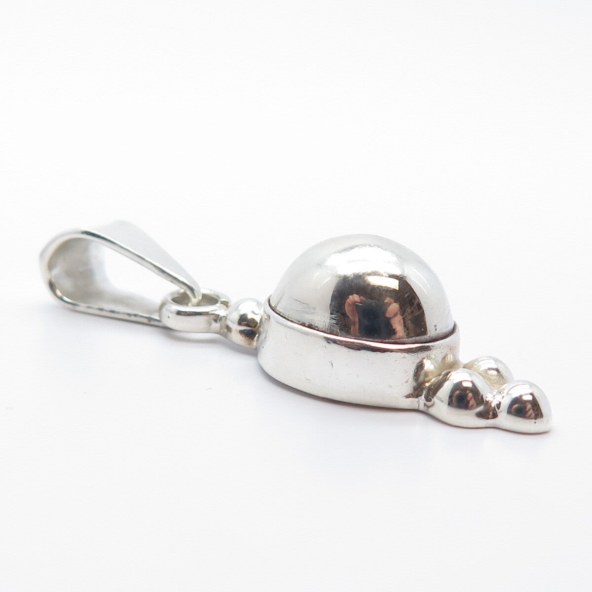 925 Sterling Silver Beaded Pendant
