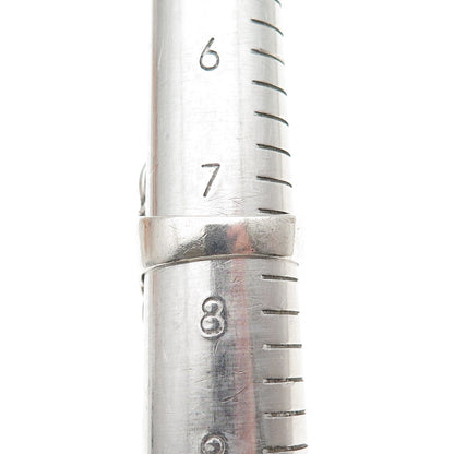 925 Sterling Silver Vintage Egyptian Scarab Oxidized Ring Size 7.5