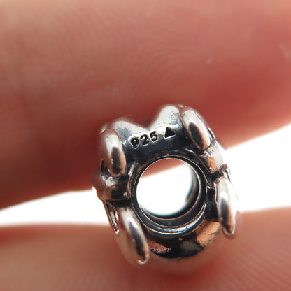 CHAMILIA 925 Sterling Silver Fleur de Lis Slide Bead Charm