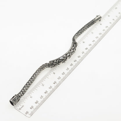 JOHN HARDY 925 Sterling Silver Vintage Classic Chain ID Bracelet 8"