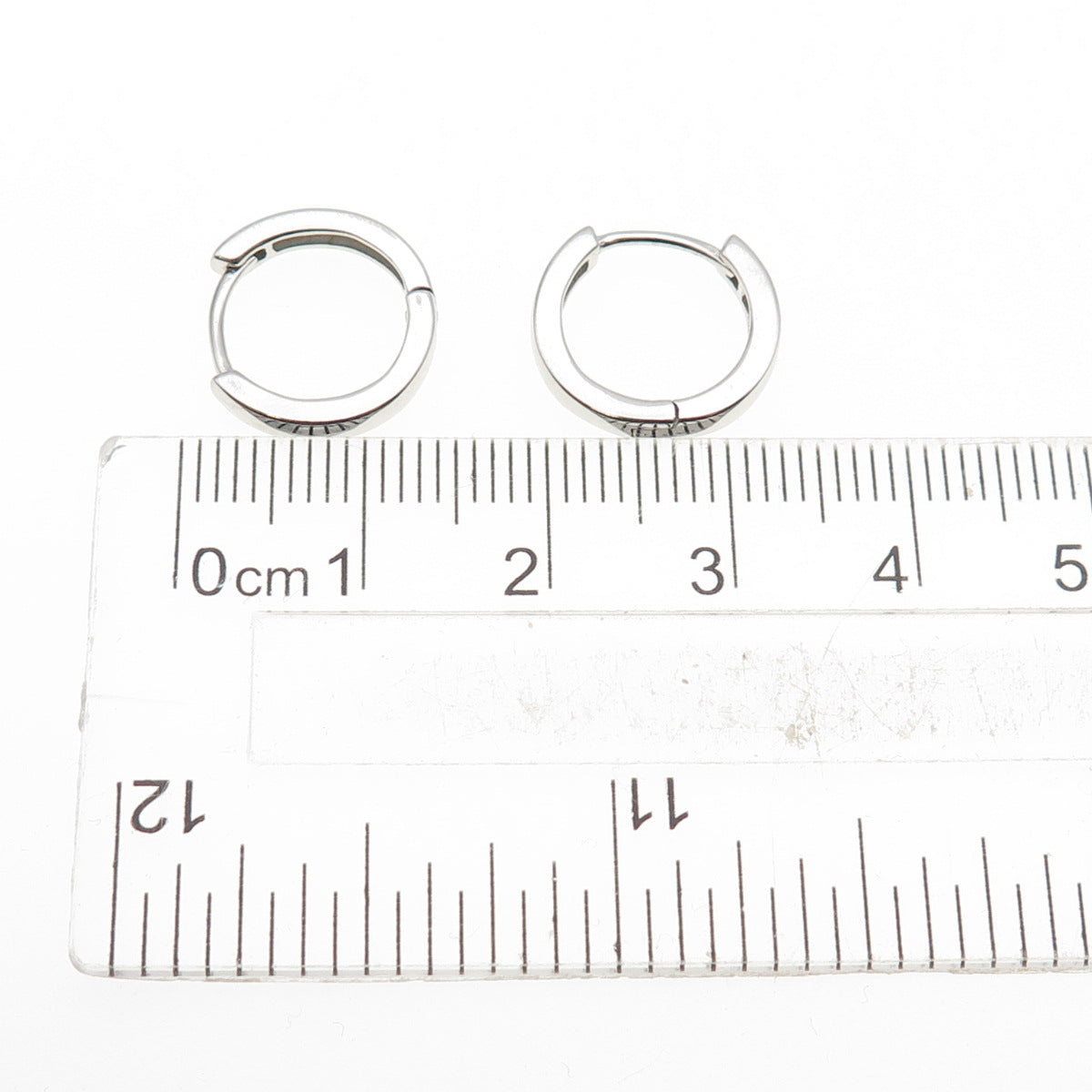 925 Sterling Silver Hoop Earrings