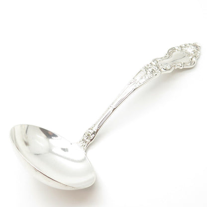 925 Sterling Silver Antique Art Deco Watson Meadow Rose - 1907 Ladle