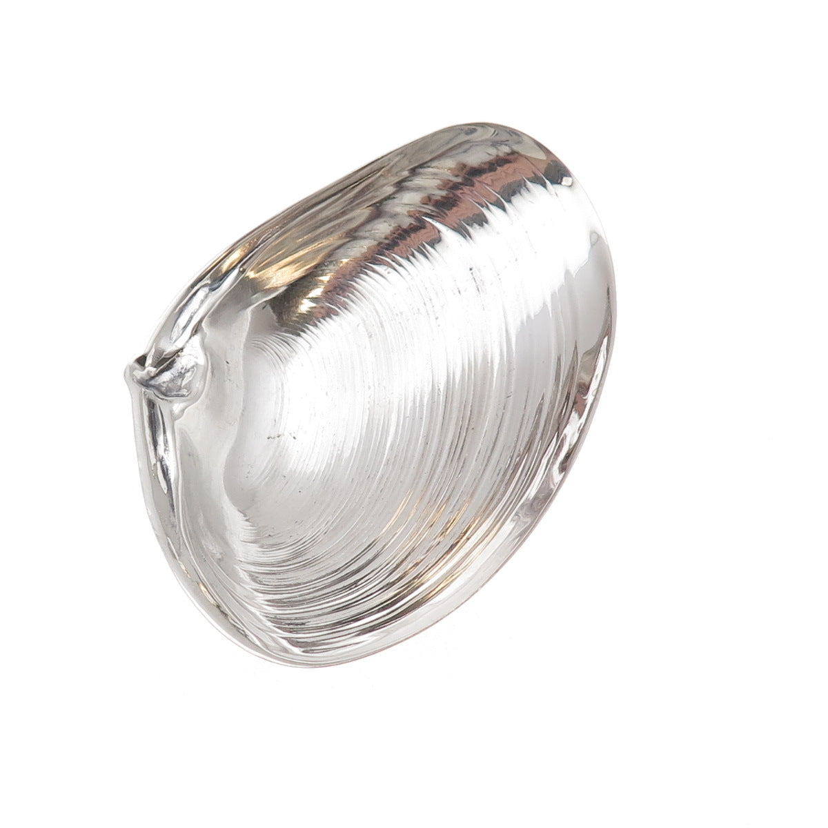 Wallace 925 Sterling Silver Antique Art Deco Clam Shell Candy / Nut Dish #4020