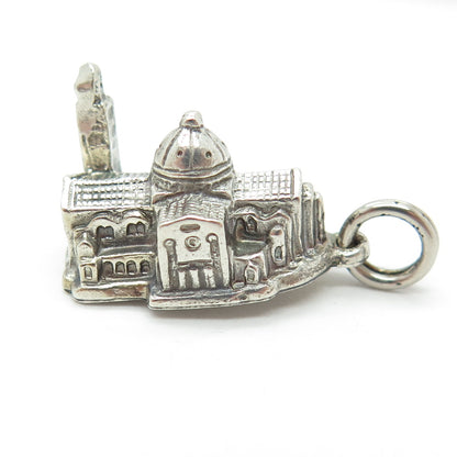 CREED 925 Sterling Antique Basilica of the National Shrine Washington Pendant