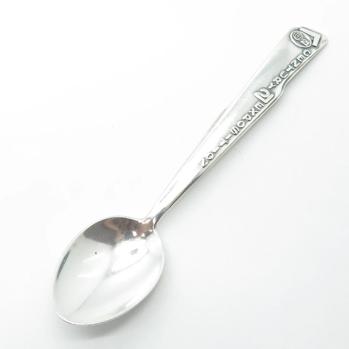 925 Sterling Silver Antique Art Deco "Century 21 Exposition" Spoon