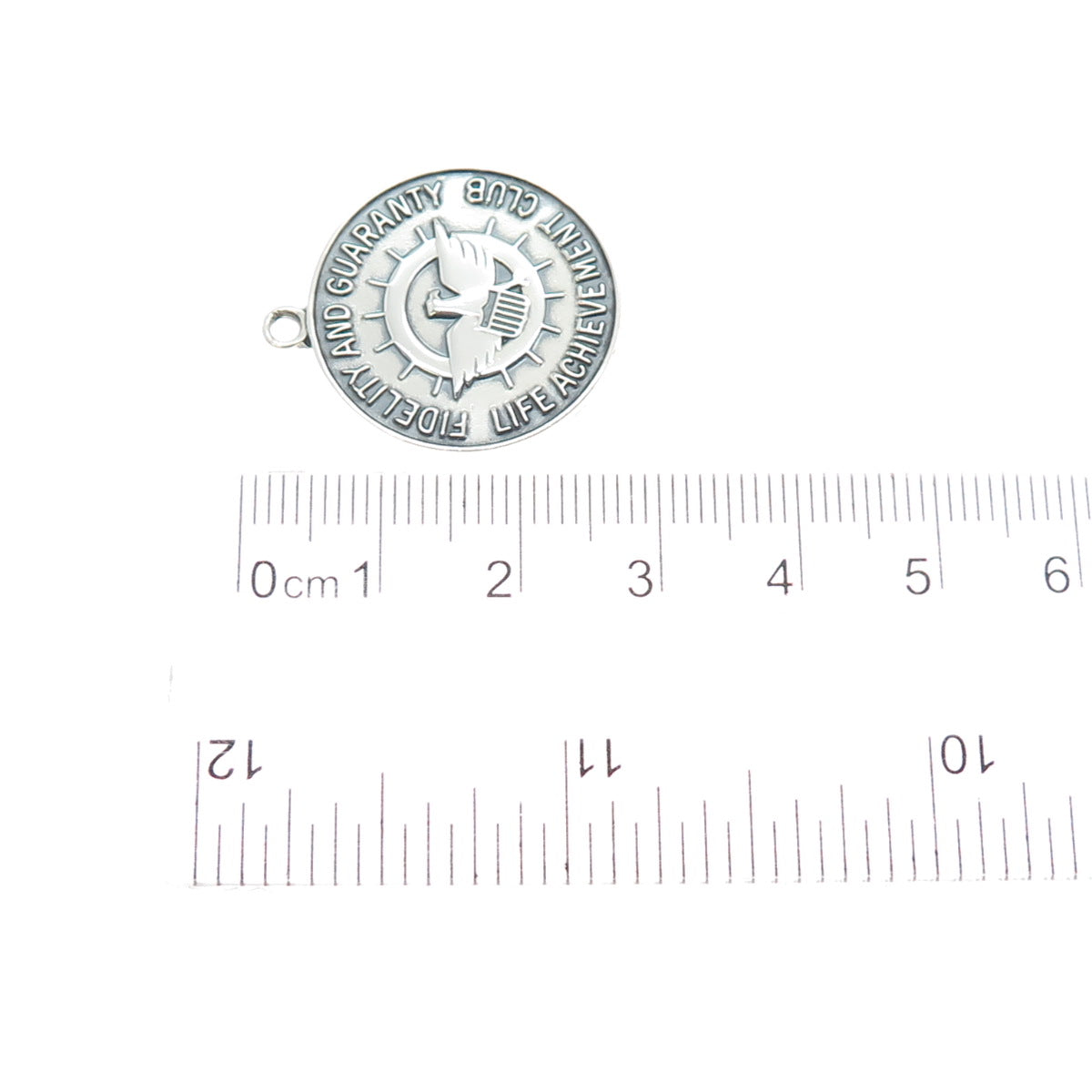925 Sterling Vintage 1972 Fidelity & Guaranty Life Achievement Club Pendant