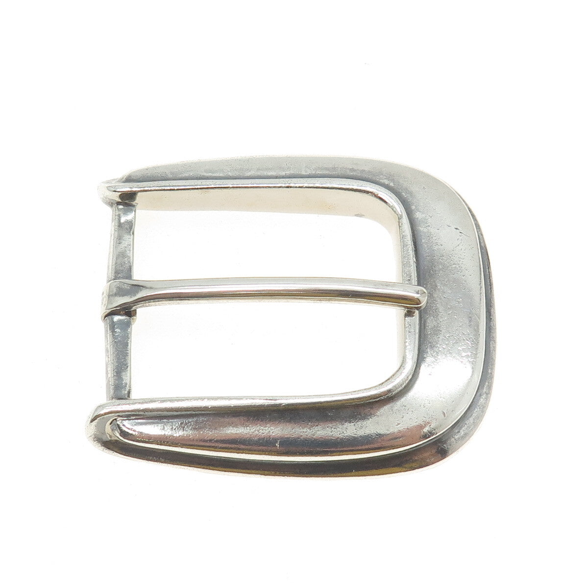 PATRICIA VON MUSULIN 925 Sterling Silver Vintage Modernist Belt Buckle