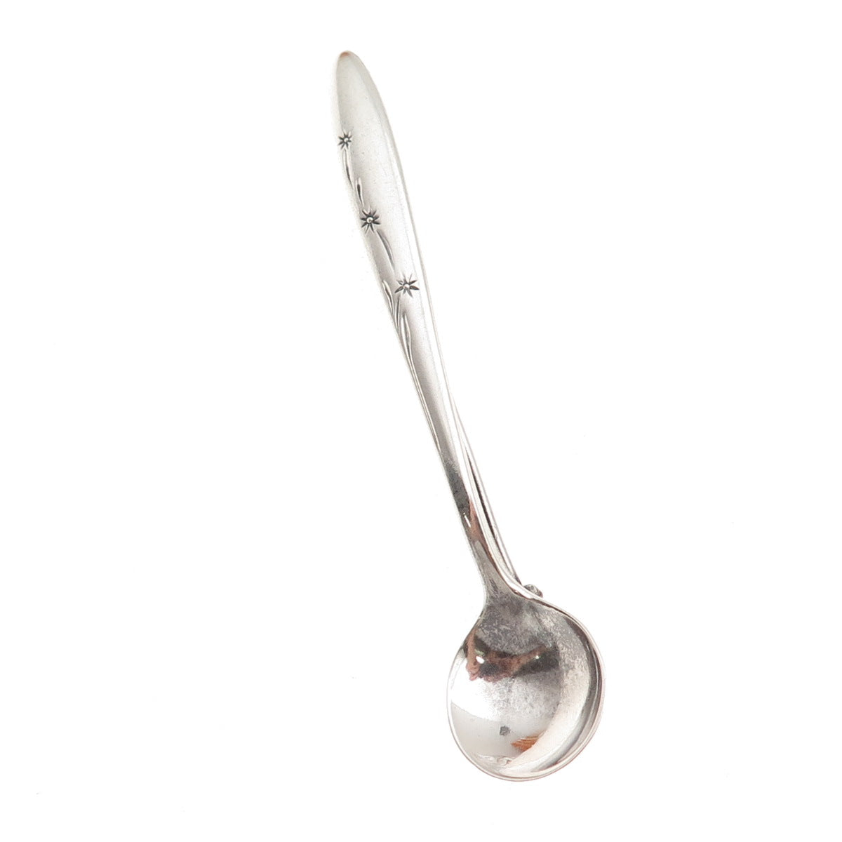 Gorham 925 Sterling Silver Vintage 1956 Celeste Salt & Spices Spoon Pin Brooch