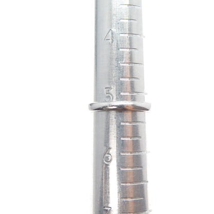 925 Sterling Silver Princess & Round-Cut C Z Engagement Ring Size 5.25