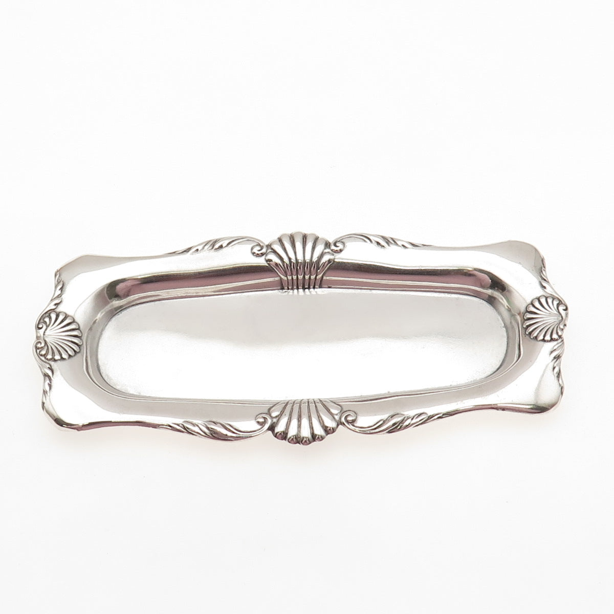 Reed & Barton 925 Sterling Antique Art Deco Seashell Individual Small Tray #25