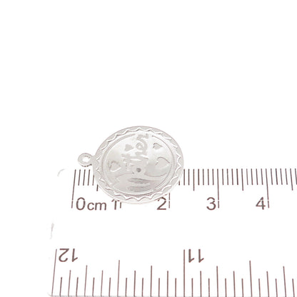 Spencer Co. 925 Sterling Silver Vintage Mother Tag Charm Pendant
