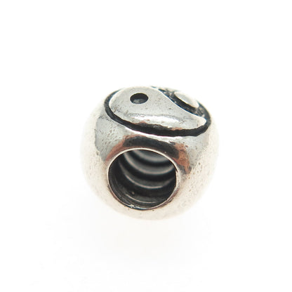 CHAMILIA 925 Sterling Silver Yin Yang Bead Charm