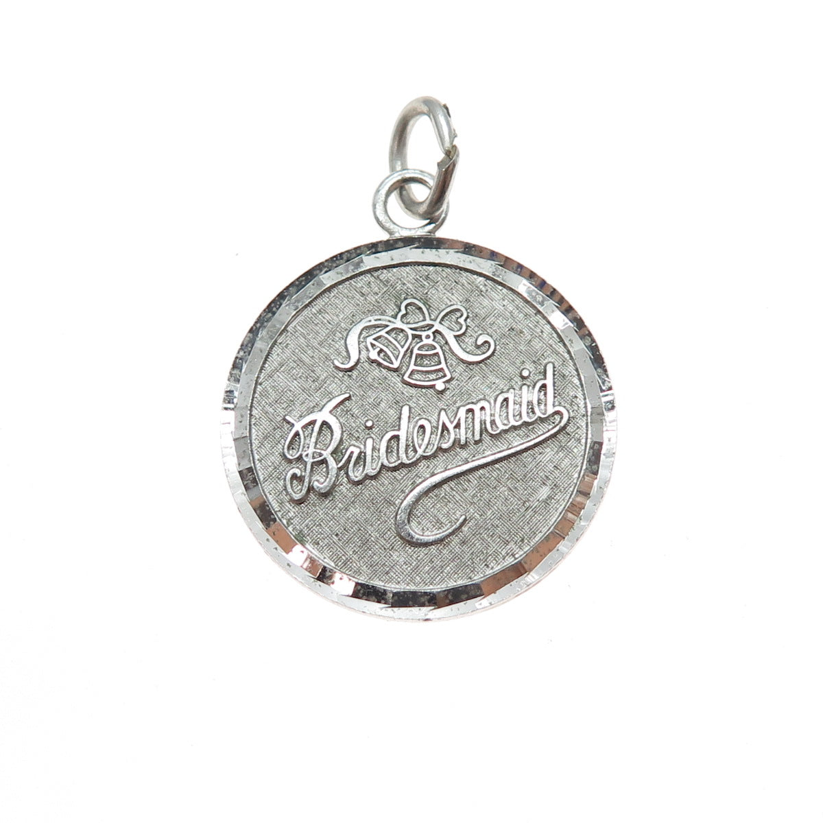 LAMODE 925 Sterling Silver Vintage Bridesmaid Charm Pendant