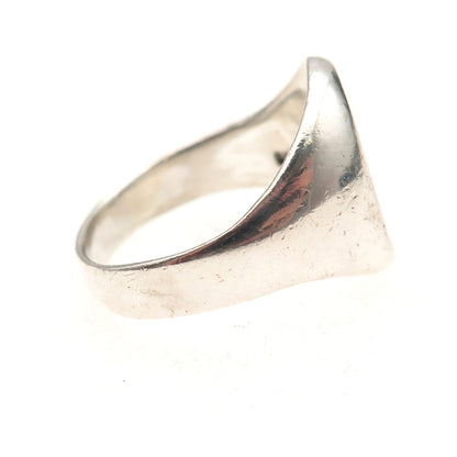 925 Sterling Silver Vintage Southwestern Kokopelli Oxidized Ring Size 10.25