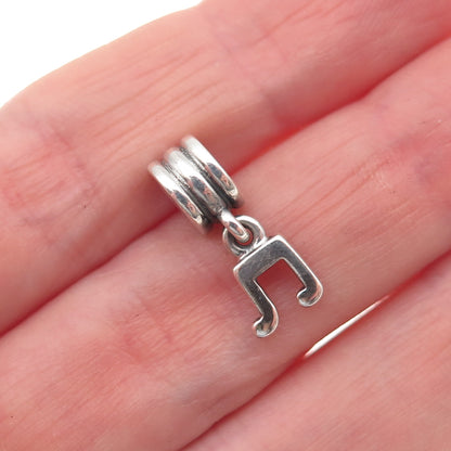 Pandora 925 Sterling Silver Music Note Dangle Charm