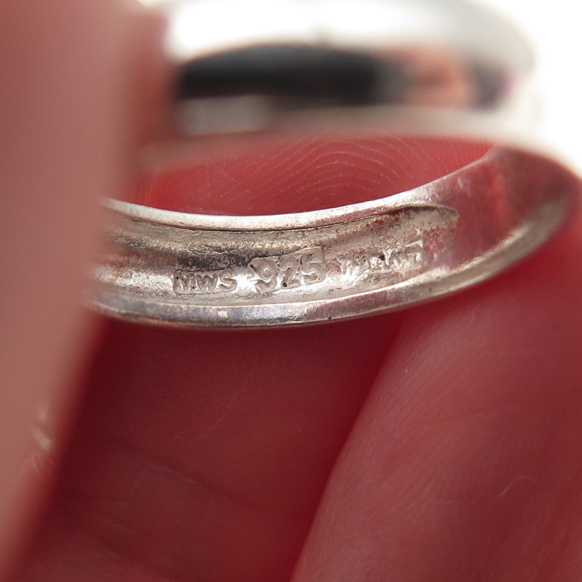 MWS Mark Wasserman Samara Sterling Silver Vintage Adjustable Bypass Ring Size 9