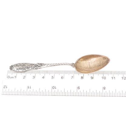 Howard 925 Sterling Silver Antique Art Deco Mount Vernon Coffee Spoon