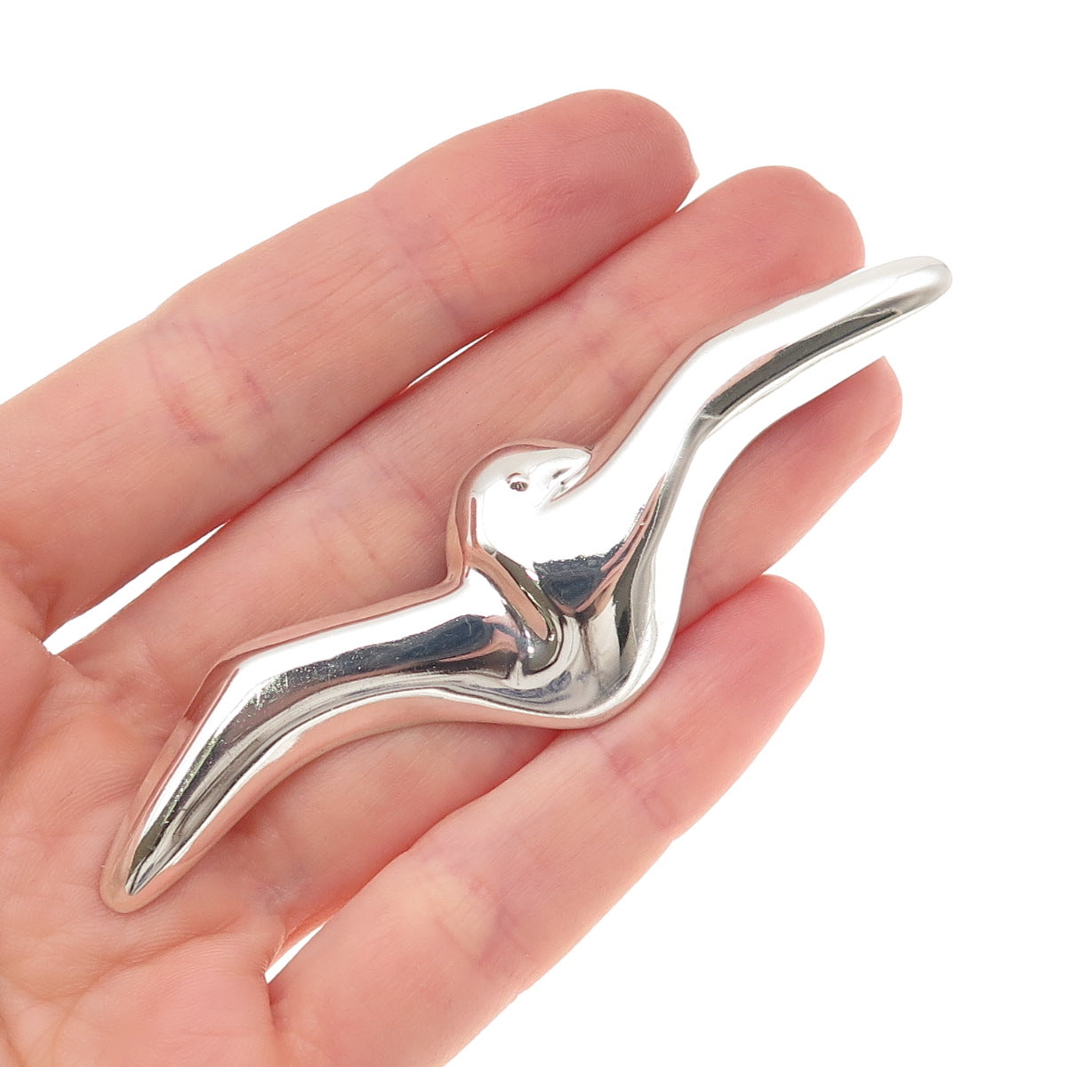 Condor Brooch 925 Sterling Silver Vintage Mexico Seagull Modernist Pin Brooch – Pawn ...