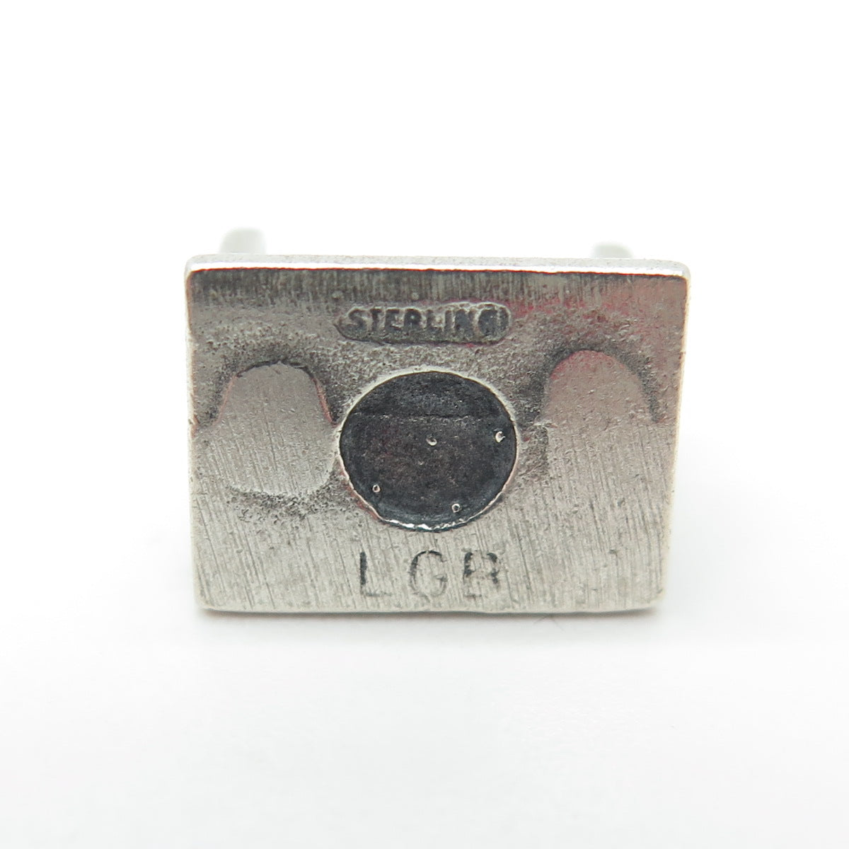 L.G. BALFOUR 925 Sterling Silver Vintage Stamp Maker 3D Charm Pendant