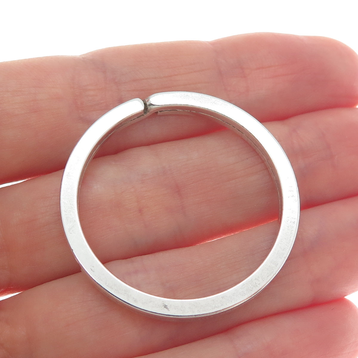 JAMES AVERY 925 Sterling Silver Vintage Classic Key Ring Holder