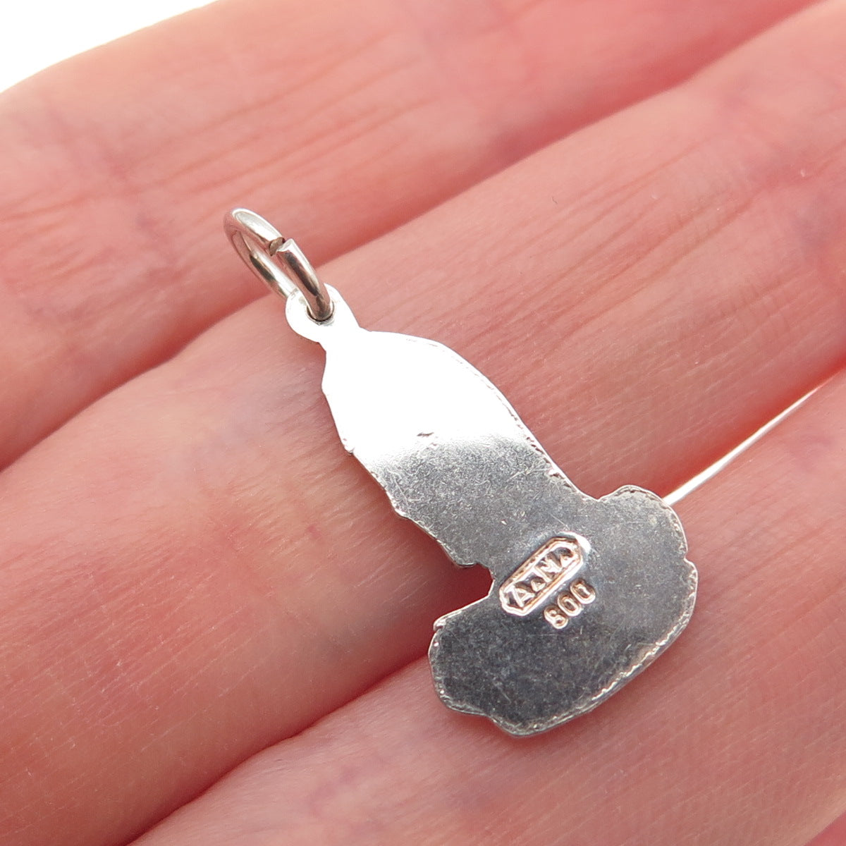 900 Silver Vintage Giant Ferris Wheel Vienna Mini Charm Pendant